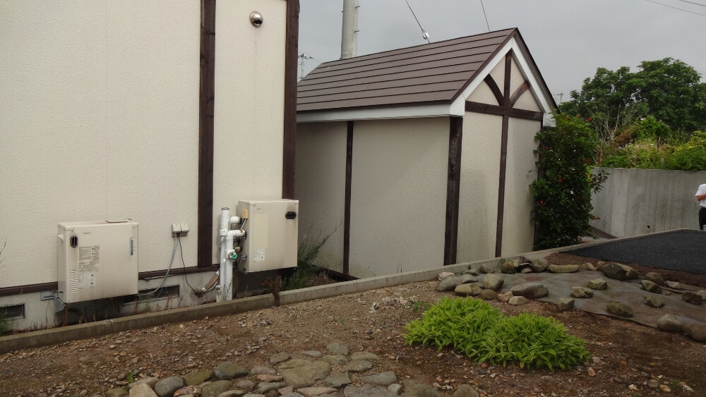 竹垣 before