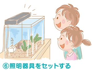 6.照明器具をセットする