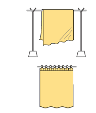 カーテンは洗えるの?