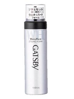 マンダム ギャツビー スタイリングフォーム ウェット&ハード 185g