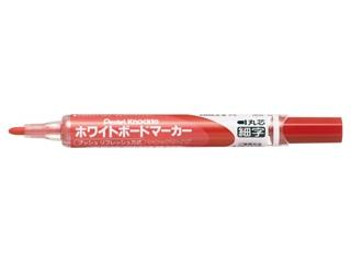 ぺんてる ノックル 細赤