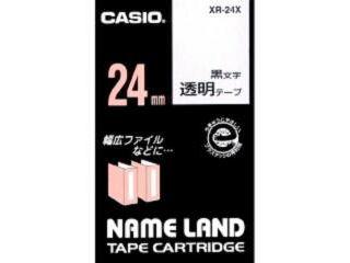 カシオ ネームランドテープ XR-24X