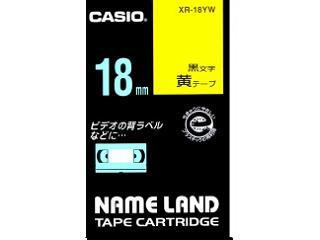 カシオ　ネームランドテープ　ＸＲ－１８ＹＷ