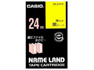 カシオ ネームランドテープ XR-24YW