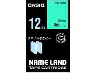 カシオ ネームランドテープ XR-12GN