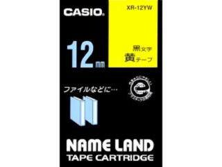 カシオ ネームランドテープ XR-12YW