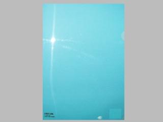 LIHITLAB カラークリヤーホルダーA4 F-78-14 水