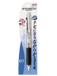 三菱 ジェットストリーム 多機能ボールペン クリア