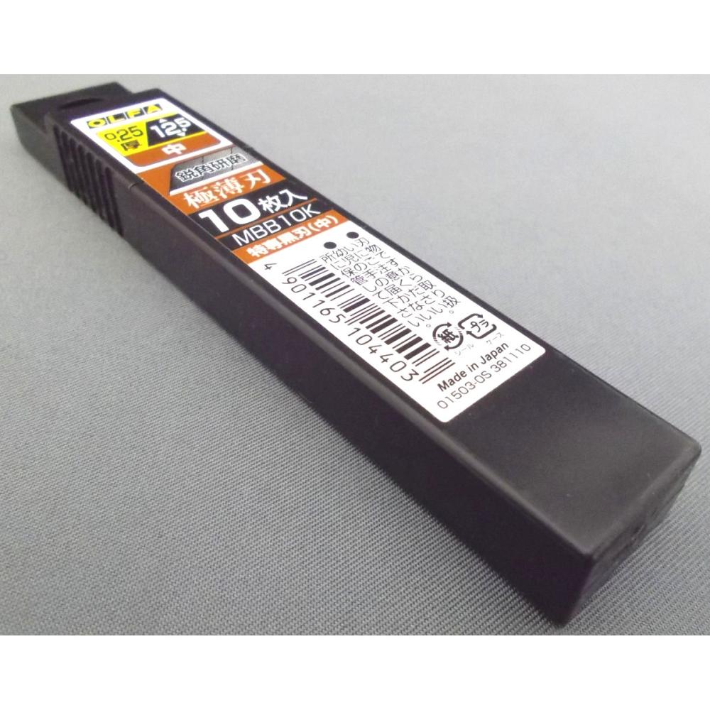 オルファカッター職専　替刃 Amazon.co.jp: オルファ(OLFA) カッター替刃 特専黒刃(中) 10枚
