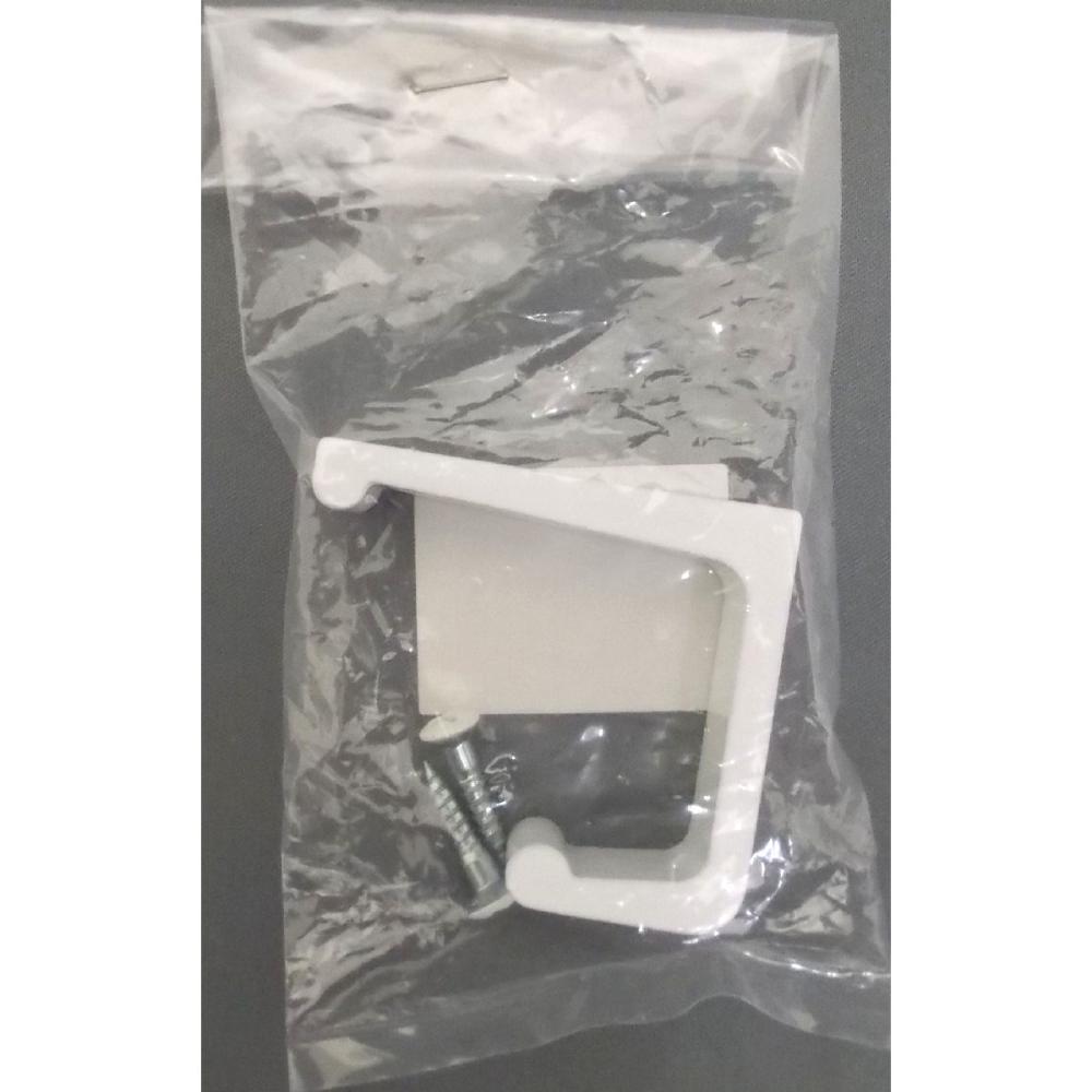 Ｌ型フック　１ヶ袋入り　白　４５ｍｍ