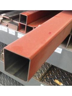 カラー角パイプ　２．３×１００×１００×２０００ｍｍ