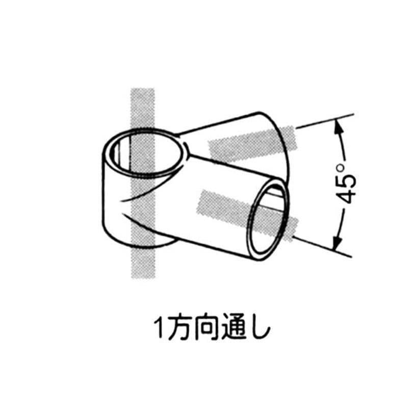 イレクタージョイント　Ｊ－１２４Ｂ　Ｓ　アイボリー