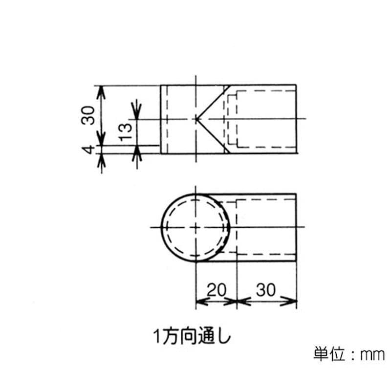 イレクタージョイント　Ｊ－１１８Ｂ　Ｓ　アイボリー