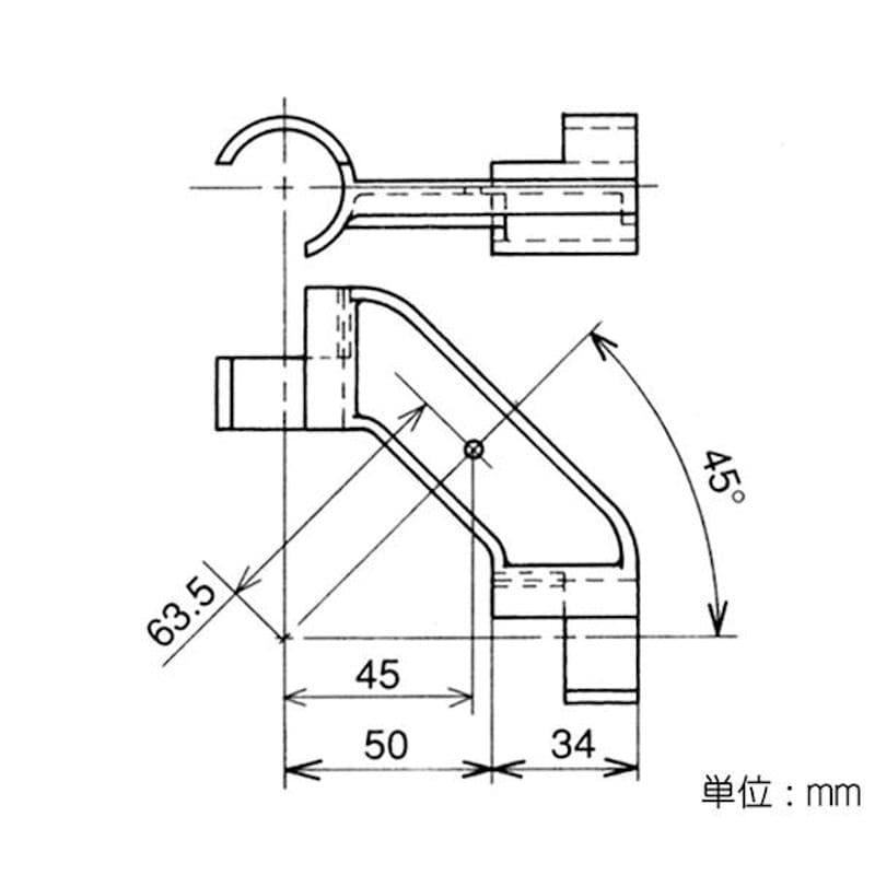 イレクタージョイント　Ｊ－１１２Ｂ　Ｓ　アイボリー