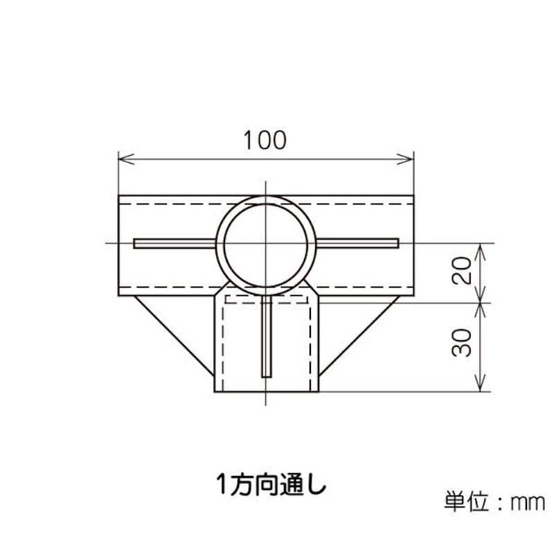 イレクタージョイント　Ｊ－１２Ｂ　Ｓ　アイボリー