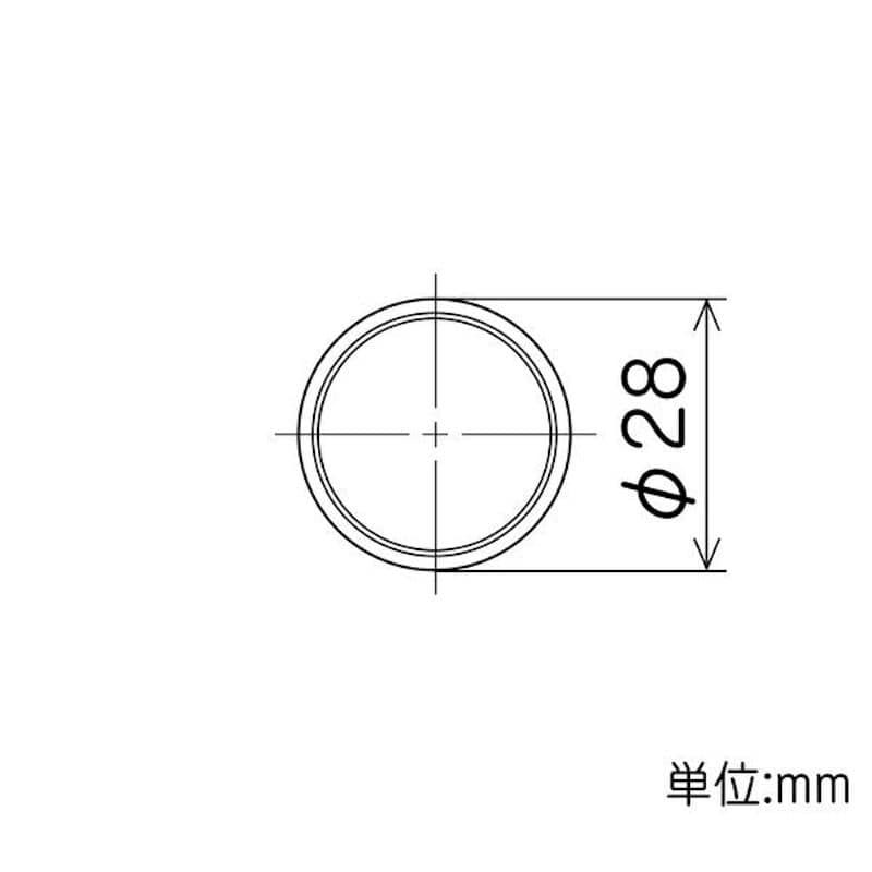 イレクターパイプ　Ｈ－６００　Ｓ　アイボリー