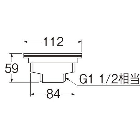 流し排水栓　ＰＨ６２－Ｌ