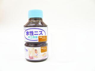 和信　ミニ水性ニス　１３０ｍＬ　チーク