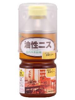 和信ペイント 油性ニス 透明クリヤー 270mL