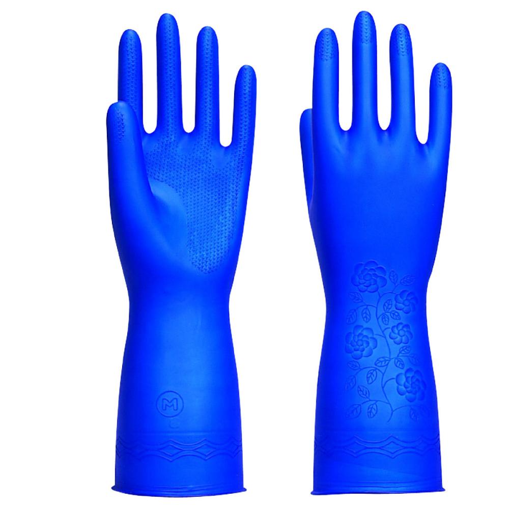 作業手袋 塩化ビニール ブルーフィット（薄手） Lサイズ 240双／ケース 181 ショーワグローブ - 2
