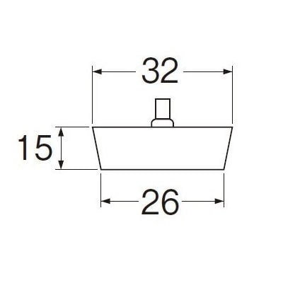 バス用ゴム栓　Ｈ２９Ｆ－３２