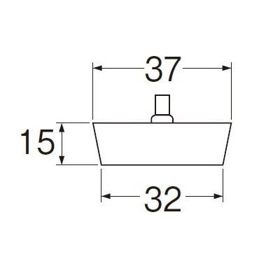 バス用ゴム栓　Ｈ２９Ｆ－３７