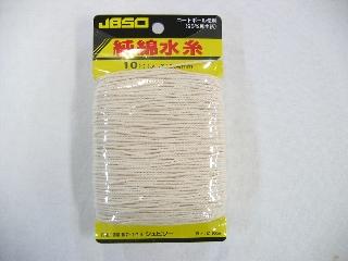 ＪＢＳＯ　綿水糸カード　１００ｍ　１０号