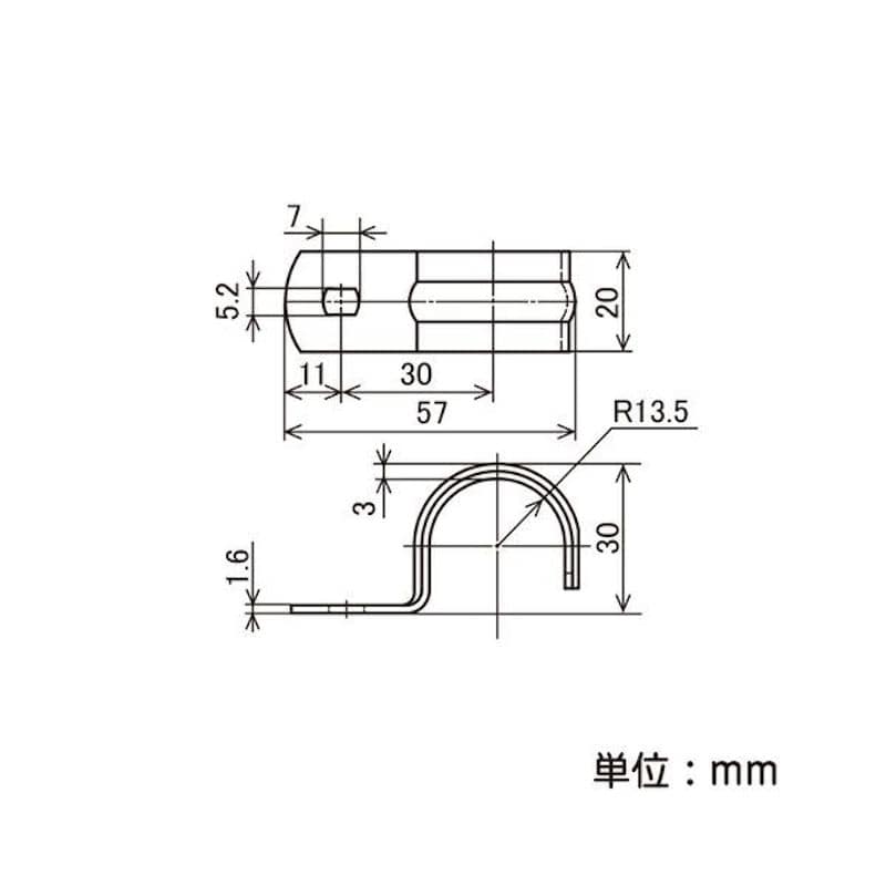 イレクタージョイント（４個入）　片サドルＡ