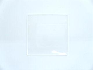 アクリパーツ　正方形　透明　５０×５０×２