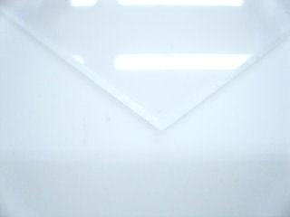 アクリパーツ　正方形　透明　１００×１００×２