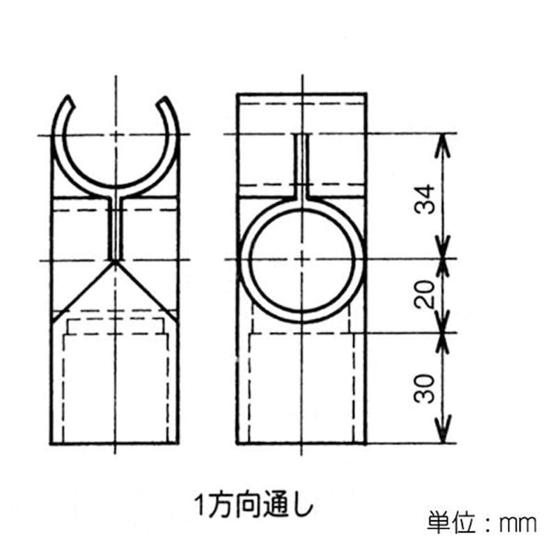 イレクタージョイント　Ｊ－１４４　Ｓ　アイボリー