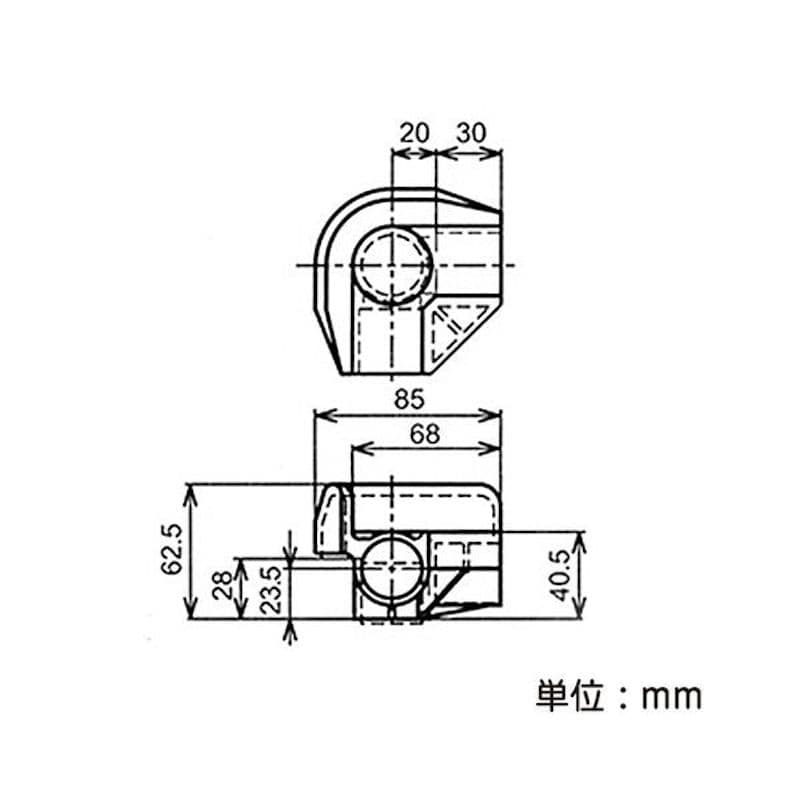 イレクタージョイント　ＪＧ－１１Ａ　Ｓ　アイボリー