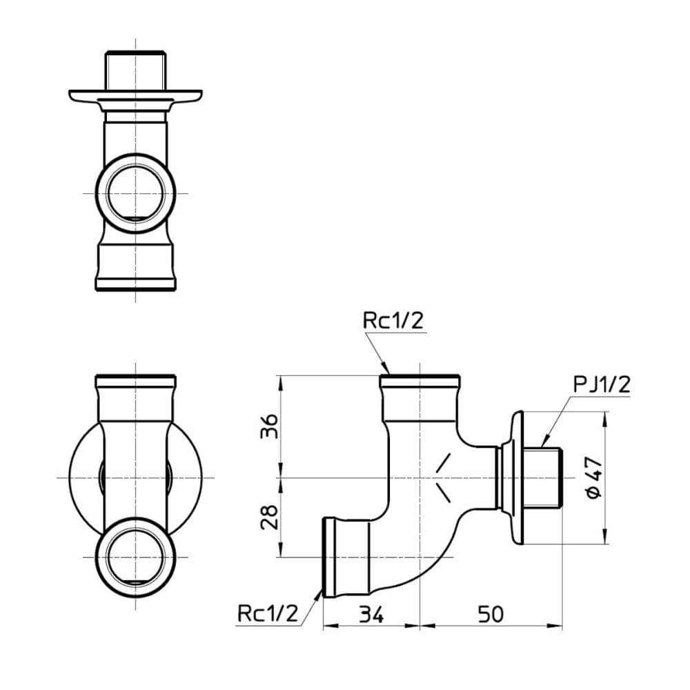 SANEI　二股ソケット　ＪＢ１０Ａ－１３