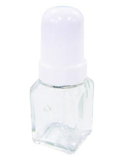 BH スポイト瓶ガラス角型 白 20mL SB-20