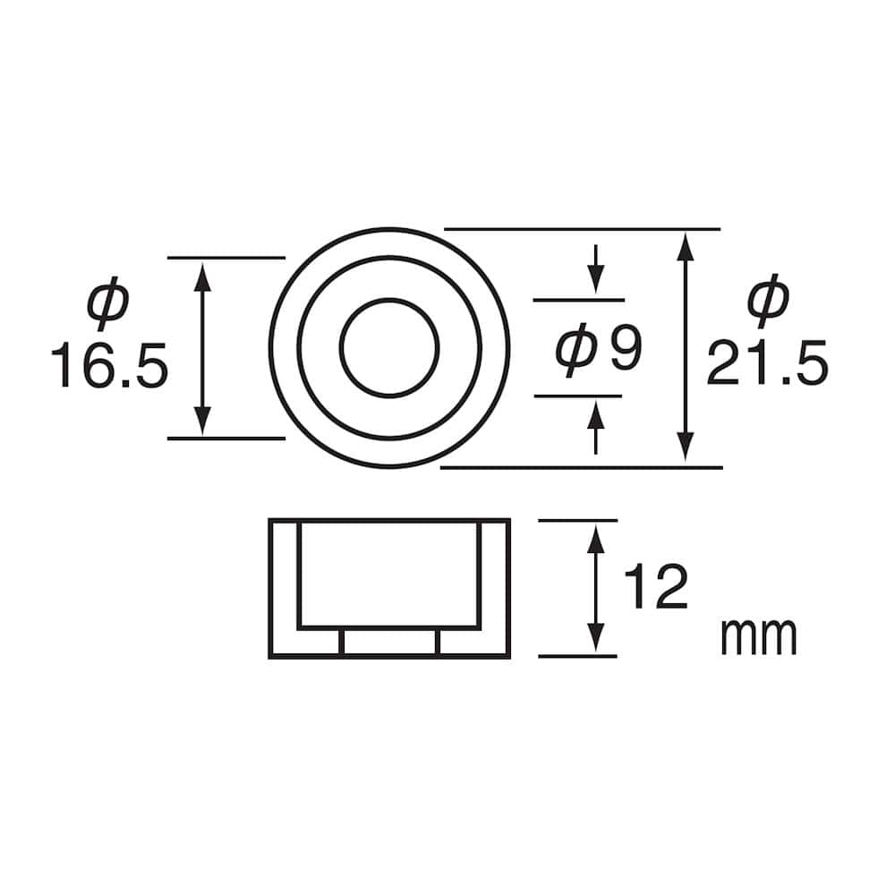 ＳＡＮＥＩ（サンエイ）　ロータンク連結パッキン　手洗いノズル接続用　ＰＰ４３－４７