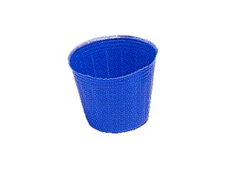 カラーポット　青　１０．５ｃｍ　１００個組
