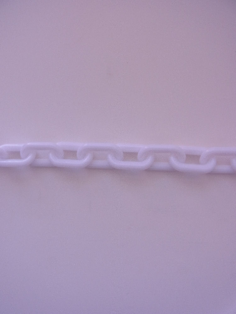 ニッサ プラスチック チェーン PW80 白