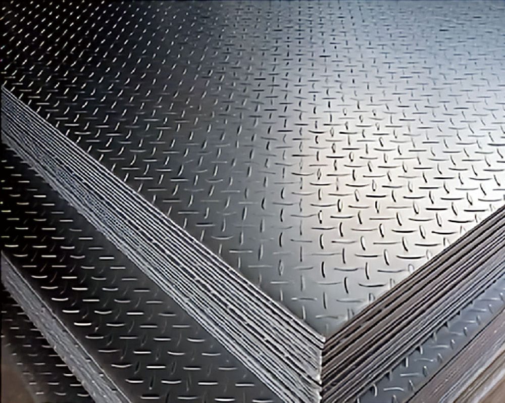 鋼板 縞 縞鋼板チェッカープレートの規格・図面・重量｜階段、足場、床板用など縞板加工の製造委託