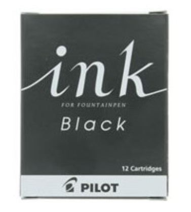 パイロット　万年筆カートリッジ　ブラック