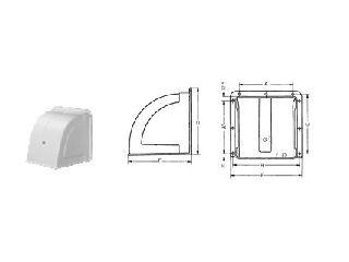 伊藤 換気扇フード ｆ２５の通販 ホームセンター コメリドットコム