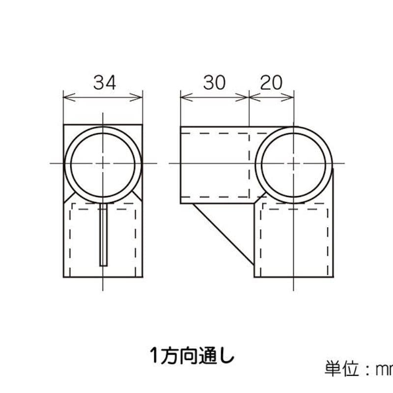 イレクタージョイント　Ｊ－１２Ｃ　Ｓ　ブラック