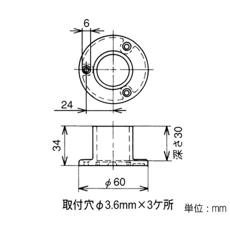 イレクタージョイント　Ｊ－１０３　Ｓ　ブラック