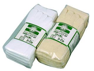 5本指ソックス 5足セット 生成 カカトナシ
