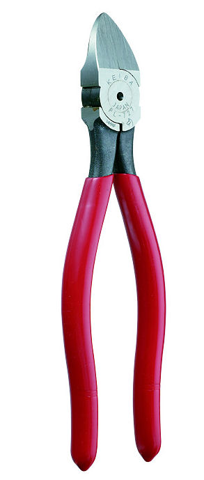 ケイバ　プラスチック用ニッパー　刃部フラット型　ＰＬ－７２７