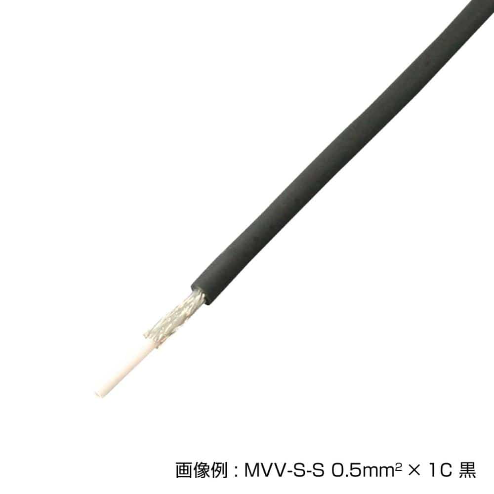 ケーブル　ＭＶＶ－Ｓ－Ｓ　０．７５ＳＱ×２Ｃ