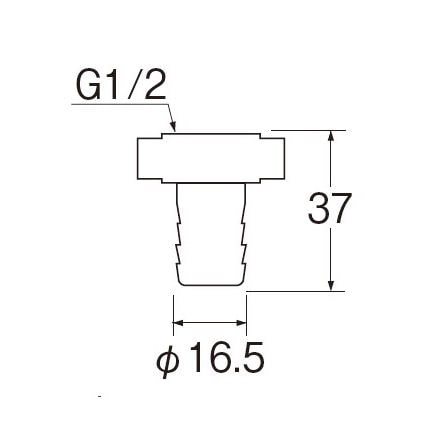 ホースカラン先　ＰＴ３０Ａ－２０