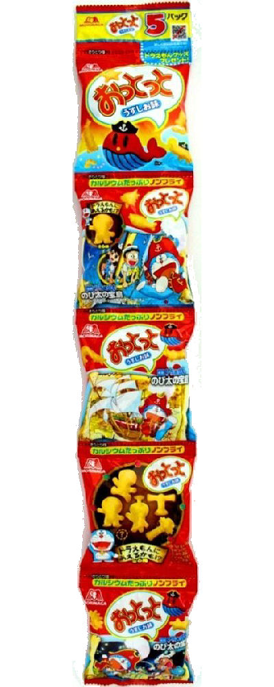 森永　おっとっと　おやつパック　うす塩　５連