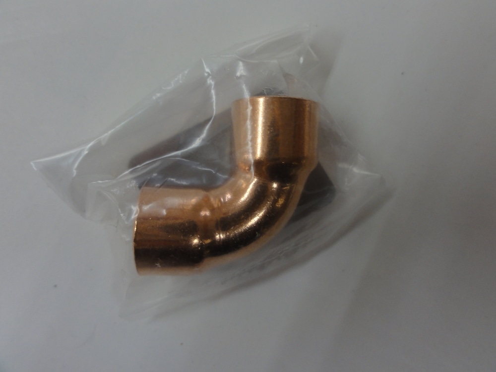 銅管継手90エルボ 12.7