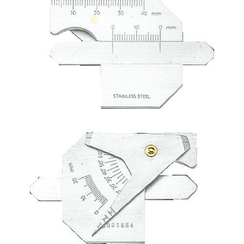 ＴＲＵＳＣＯ　溶接ゲージ　寸法測定精度±０．４　ＴＷＧ－１＿