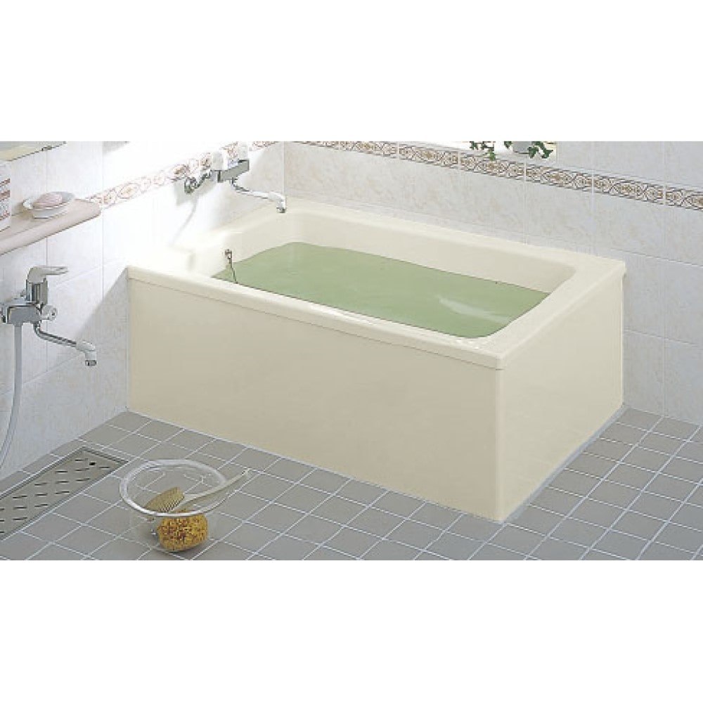ＬＩＸＩＬ　ＩＮＡＸ　浴槽ポリエック　１１００サイズ　２方半エプロン　位置：右　ミスティアイボリー　ＰＢ－１１１１ＢＲ／Ｌ１１